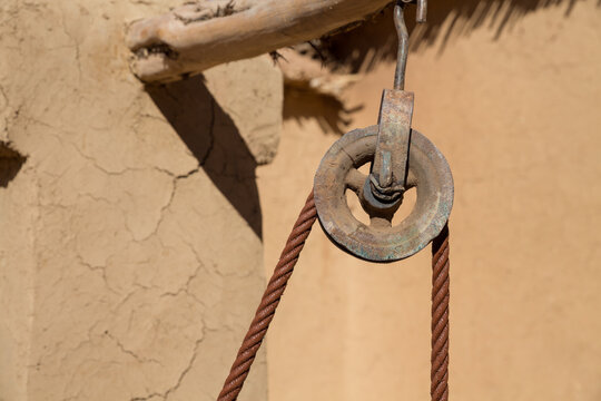 old pulley