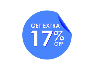 Get Extra 17% percent off Sale Round sticker