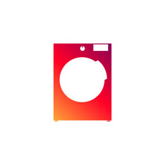 washing machine icon. Vector illustration for graphic design, Web, UI, app.
