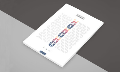 Background Cover design templates for brochure, magazine, flyer, booklet, annual report. Creative modern bright background with colorful circles and round shapes