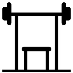 Sport And Activity_FITNESS glyph icon,linear,outline,graphic,illustration