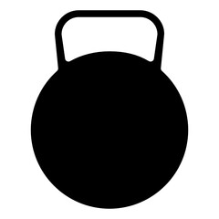 Sport And Activity_KETTLEBALL glyph icon,linear,outline,graphic,illustration