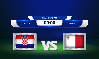 Fifa world cup Qualifier Malta vs Croatia 2022 Football Match