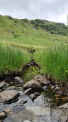 river in the mountains