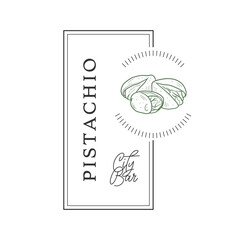 Healthy food logo template. Hand drawn illustrations for for restaurant, bar, vegan, healthy and organic food, market, farmers market, cooking school, food truck, delivery service.