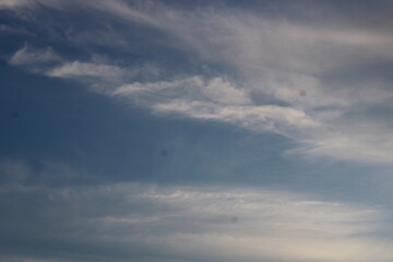 Clouds in the evening