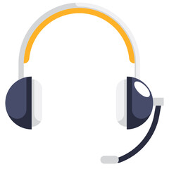 Technology And Devices_headsets flat icon,linear,outline,graphic,illustration