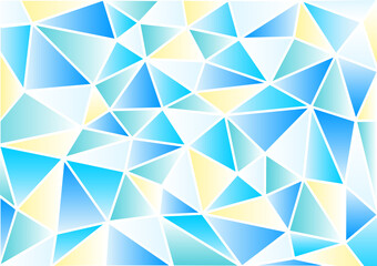 夏らしいステンドグラスの背景素材