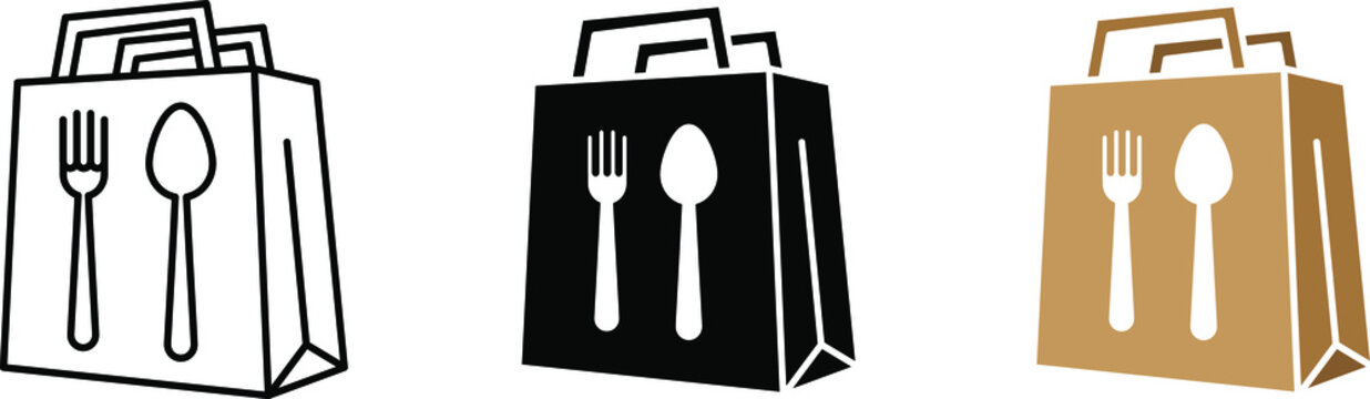 Takeaway Food icon , vector illustration