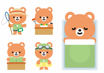 可愛いアニマルくま