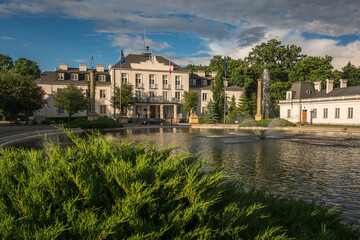 Historic palace in Kozienice, Mazowieckie, Poland