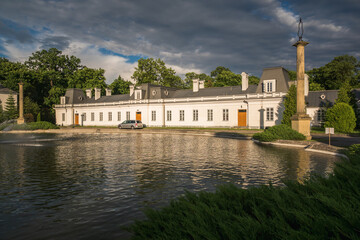 Fototapeta na wymiar Historic palace in Kozienice, Mazowieckie, Poland
