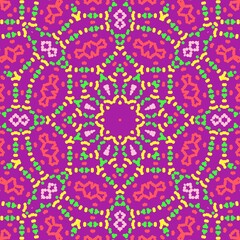 Beautiful pattern illustration design.