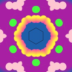 Graphical Floral designs for decoration purposes.