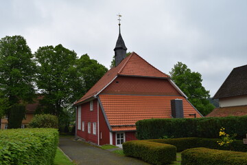 Fototapeta na wymiar Church in Buntenbock; Germany; Harz Mountains