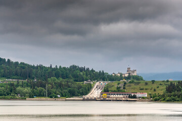 Beautiful landscape panorama in Podhale, Poland