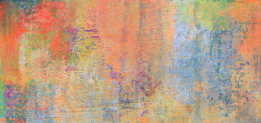 Obraz na płótnie Canvas Modern artwork. Versatile artistic backdrop for creative design projects: posters, banners, cards, websites, magazines, wallpapers. Raster image. Acrylic on canvas. Unusual hand painted texture.