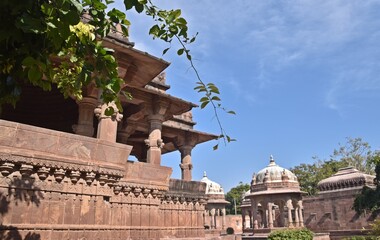 Obraz premium Mandore temple in jodhpur,rajasthan,india,asia