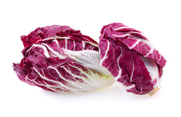Obraz premium Radicchio isolated on white background