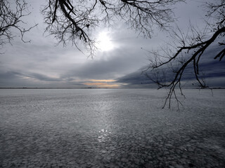 Bevroren Markermeer || Frozen Markermeer Part of the Former Zuiderzee // IJsselmeer