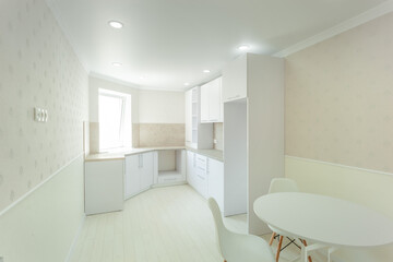 Fototapeta na wymiar high-quality renovation of a bright apartment