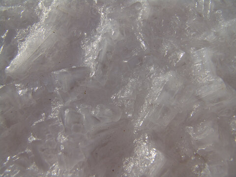 Closeup shot of salt from Las Cumaraguas for wallpaper abd background
