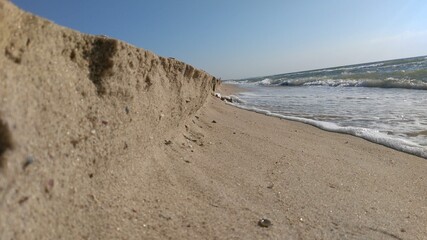 sand dunes and beach