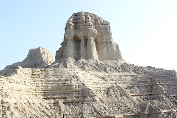 Hingol national park balochistan mountain beach roads animals house 