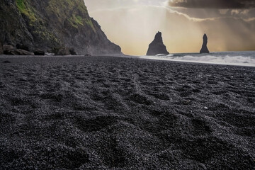 Reynisfjara Black Sand Beach, Iceland
