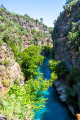 Koprulu Canyon National Park view in Turkey