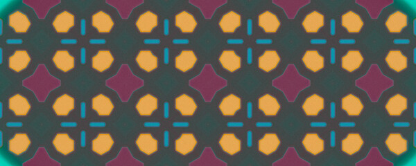 Abstract Aztec Tile. Grunge Random Motif. Active