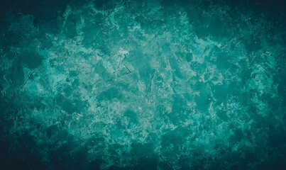 Grunge dark green background, for Halloween, Autumn compositions, flat lay, copy space.