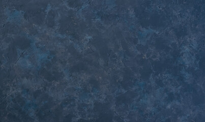 Grunge dark blue background, for Halloween, Autumn compositions, flat lay, copy space.