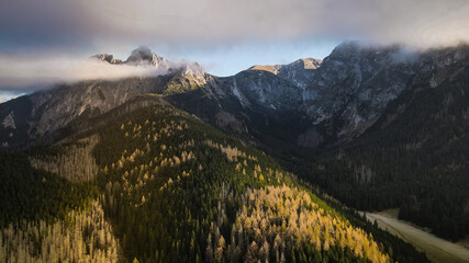 The Tatra Mountains in November 