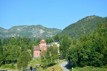 church in the mountains