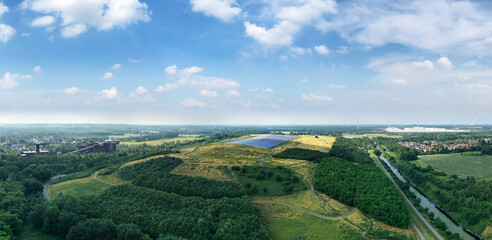 Deusenberg in Dortmund - Solarpark, Mountainbike-Arena, Kokerei Hansa