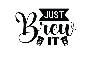 New Coffee Quotes Design Template