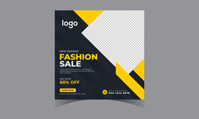 Social media sale post banner