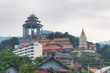 Kek Lok Si Temple architecture Penang Malaysia