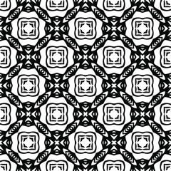 Seamless vector pattern in geometric ornamental style. 