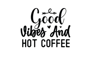 New Coffee Quotes Design Template