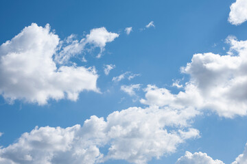 blue sky with clouds