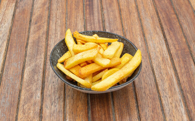 french fries on a plate