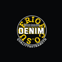 superior denim quality strangth vintage industry