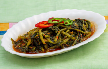 Korean Yeolmu Kimchi  Spicy fermented young radish