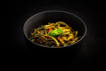 Korean Yeolmu Kimchi  Spicy fermented young radish