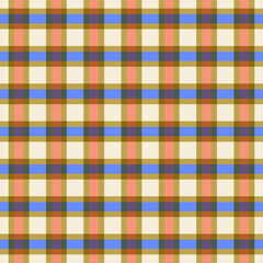 Seamless plaid pattern