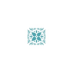 abstract floral design