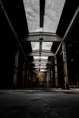 old abandoned factory