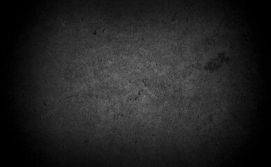 Old wall texture cement dark black gray  background abstract grey color design are light with white gradient background.